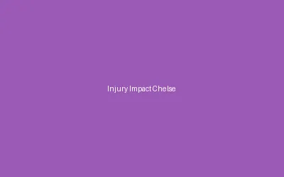 Injury Impact Chelsea Match Preview